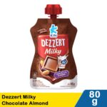 kin dezzert milky choco almond 80g